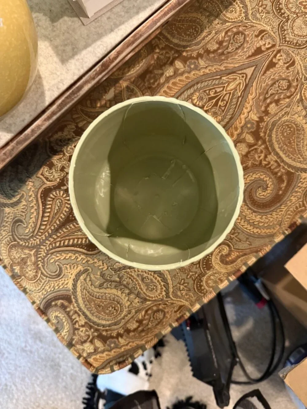 Sage Green Plant Pot Plastic Planter Flower Pot Storage Container Floral